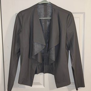 Zara leather jacket